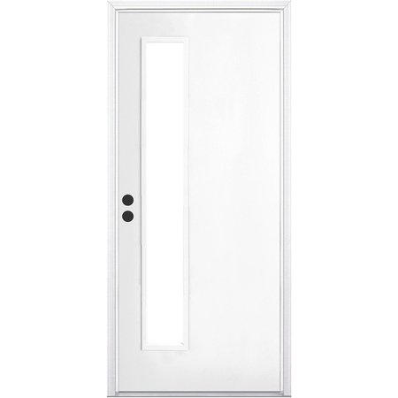 TRIMLITE Exterior Single Door, Right Hand/Inswing, 1.75 Thick, Fiberglass 2868RHISPCON764SC691610BM